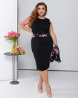 Compleu format din rochie și sacou - Twiggy Shop