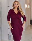 Rochie din material strălucitor - Twiggy Shop