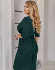 Rochie din material strălucitor - Twiggy Shop