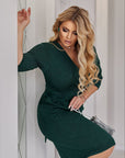 Rochie din material strălucitor - Twiggy Shop