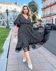 Rochie din soft cu plasă