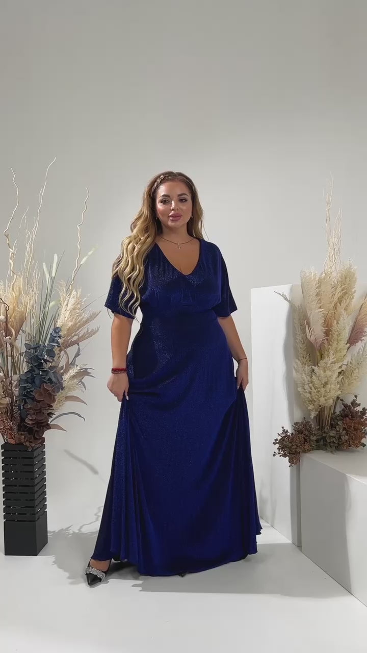 Rochie de seară din lurex