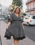 Rochie din soft cu plasă